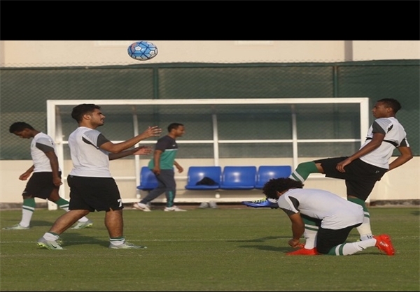 فوتبال قهرمانی جوانان آسیا 2016؛ آخرین تمرین جوانان عربستان پیش از دیدار مقابل ایران