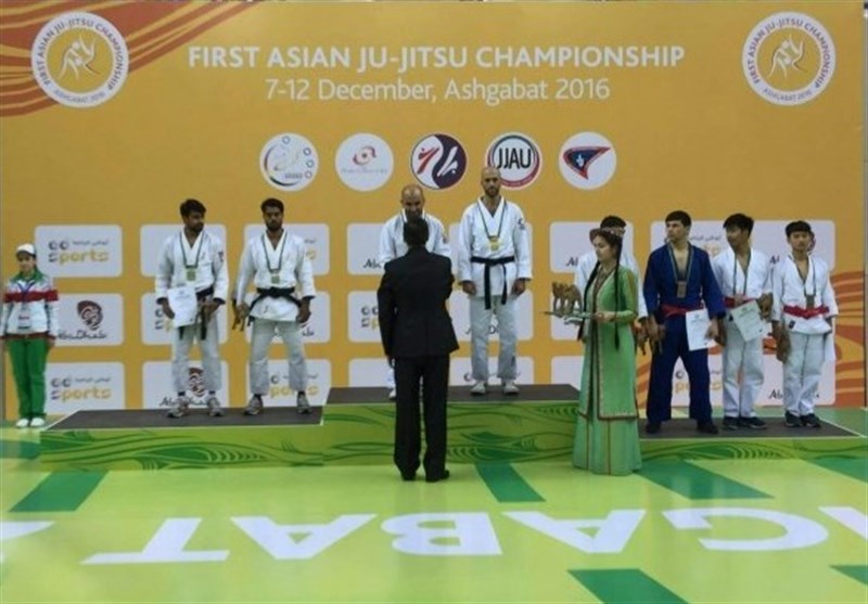نایب قهرمانی جوجیتسوی ایران در رقابت های قهرمانی آسیا