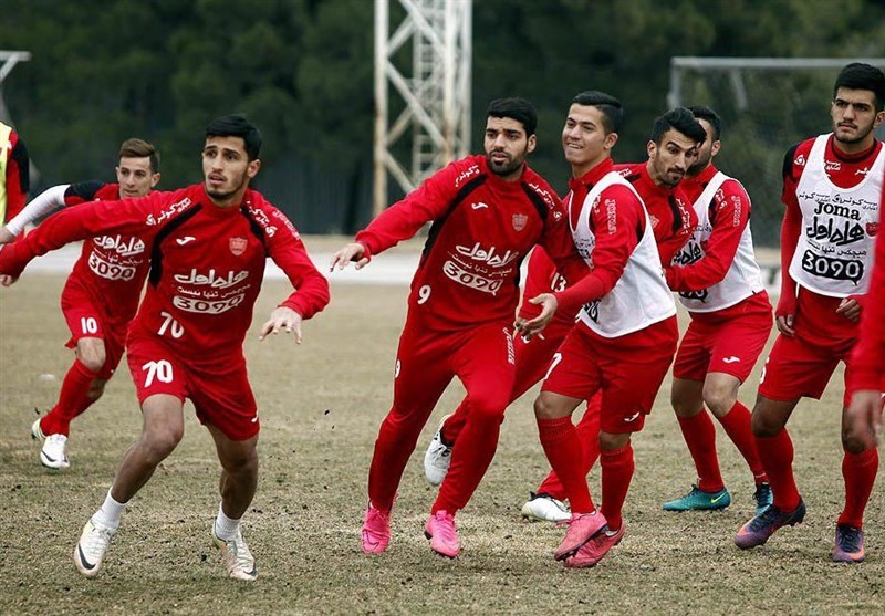 گزارش تمرین پرسپولیس