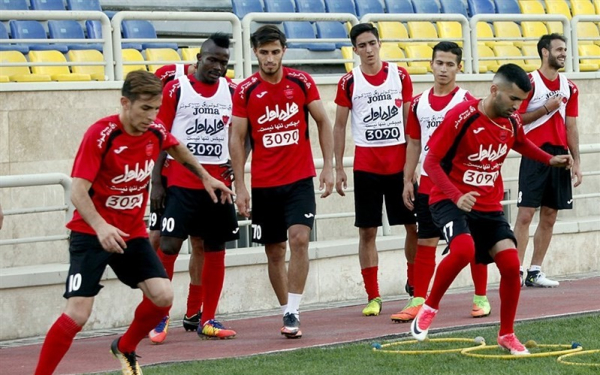 تمرینات پرسپولیس