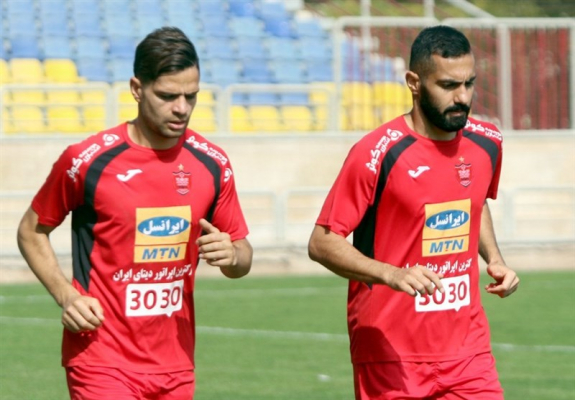 هافبک پرسپولیس-تمرینات پرسپولیس