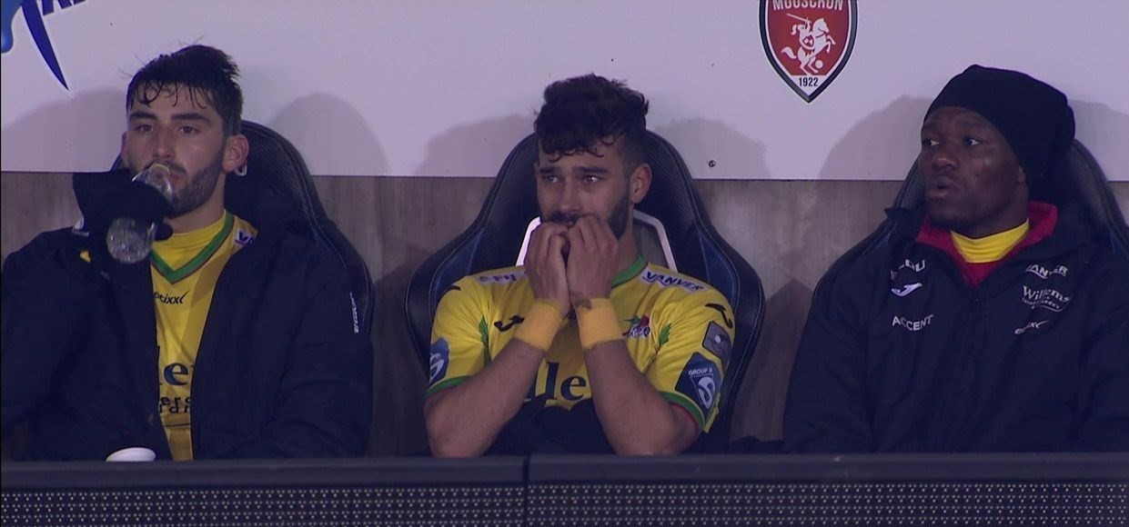 اشک های بازیکن ایرانی اوستنده بلژیک