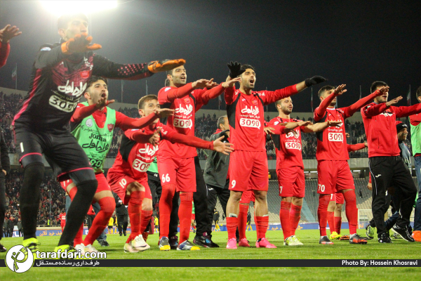 لیگ برتر فوتبال ایران-مراسم جشن قهرمانی پرسپولیس در لیگ برتر