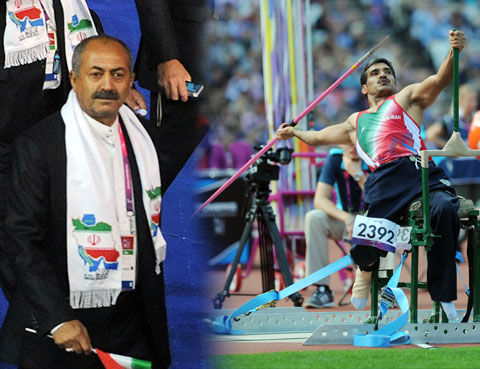 دو و میدانی پارالمپیک ریو 2016؛ بهمن رضایی: پیمان نصیری باید دوم می شد؛  فردا شانس مدال داریم