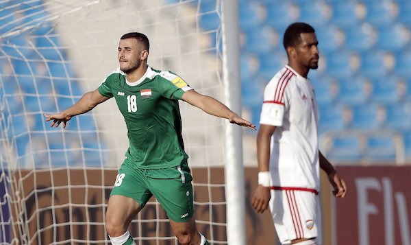 پیروزی عراق مقابل امارات