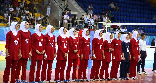 والیبال قهرمانی بانوان زیر 23 سال آسیا-تیم ملی والیبال بانوان ایران