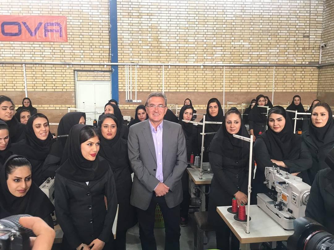 با حضور برانکو ؛  افتتاح کارخانه تولیدی و فروشگاه‌های جیووا در شیراز