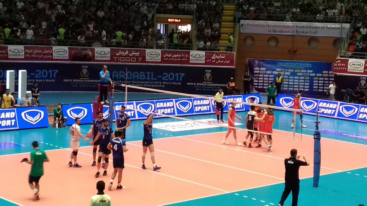 والیبال انتخابی قهرمانی جهان-پیروزی والیبال ایران مقابل قزاقستان