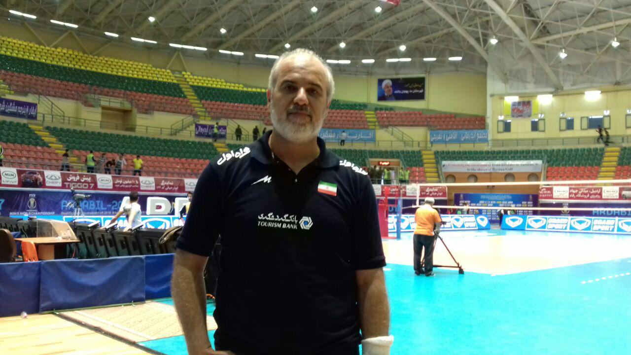 خوش خبر، سرپرست تیم ملی والیبال ایران
