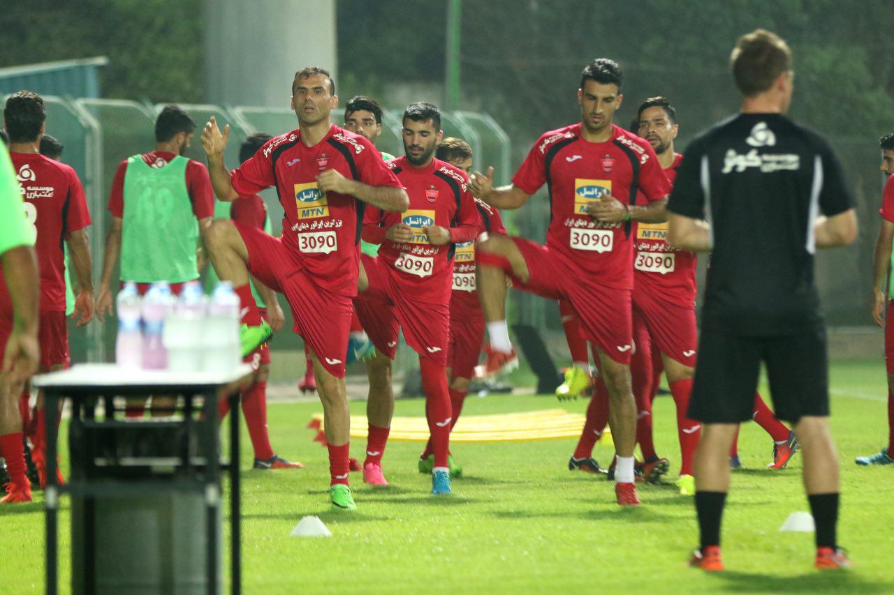 تمرینات پرسپولیس