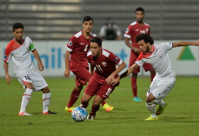 فوتبال قهرمانی جوانان آسیا؛ قطر 1 - 0 یمن؛ عنابی ها به سختی از سد یمن گذشتند