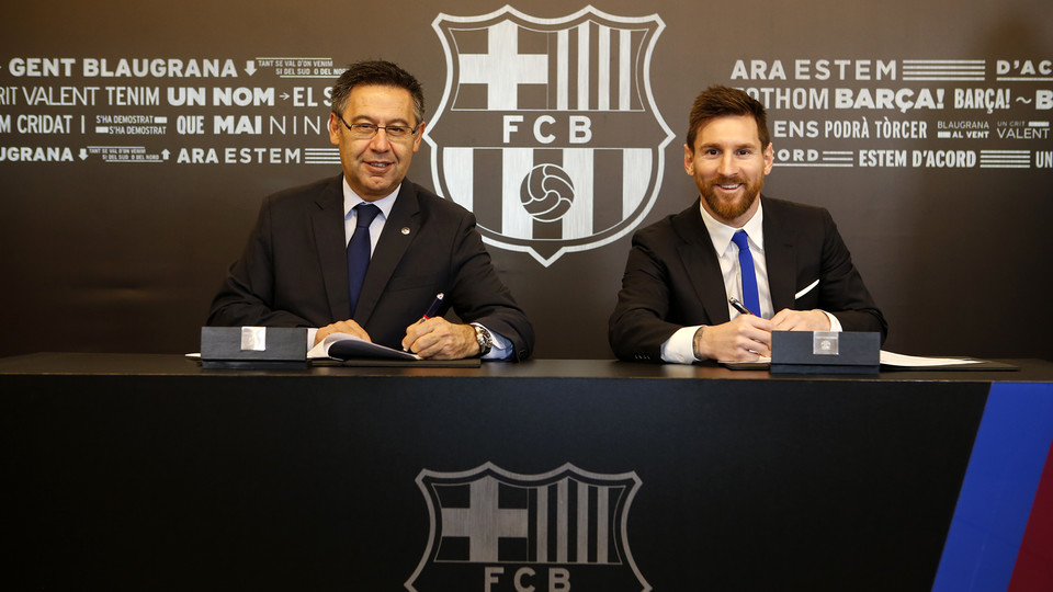 مهاجم آرژانتینی بارسلونا - رئيس بارسلونا - بارسلونا 