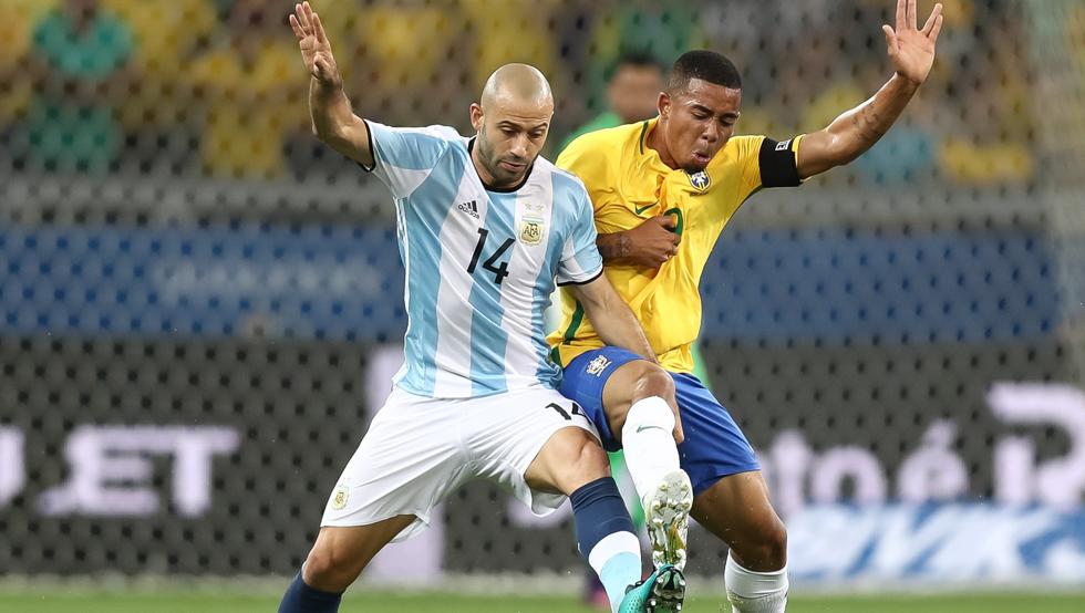 ماسکرانو - آرژانتین - برزیل - شکست مقابل برزیل - انتخابی جام جهانی 