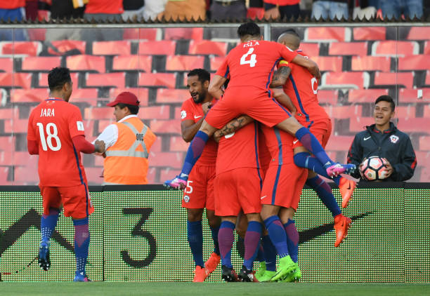 شیلی - ونزوئلا - مقدماتی جام جهانی روسیه 