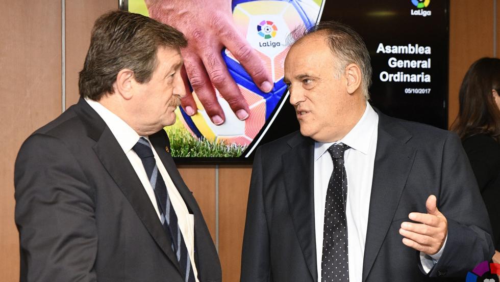 رئيس لالیگا - رئيس فدراسیون فوتبال اسپانیا 