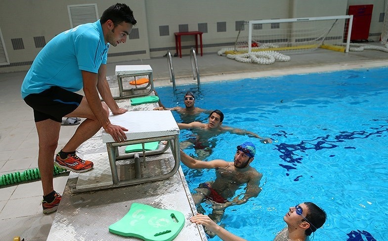 شنا-فدراسیون شنا-اردوی تیم ملی شنا-فدراسیون شنا، شیرجه و واترپلو