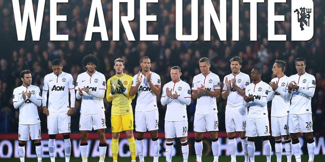 We're the famous man united and we're going to wem-ber-ly