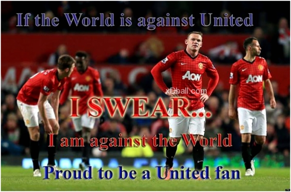 Proud to be a UNITED fan