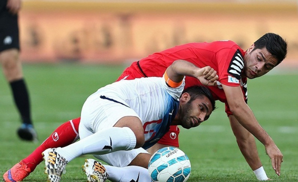 هافبک تیم فوتبال پیکان-پرسپولیس-قهرمانی نیم فصل-