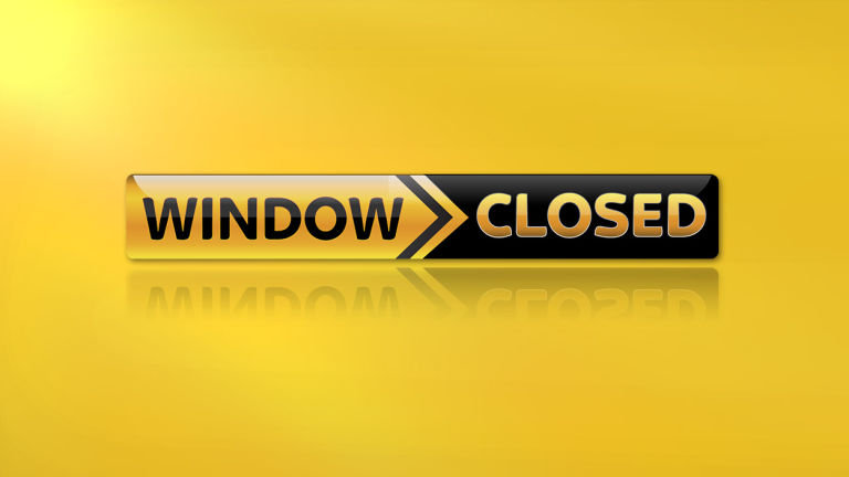 بسته شدن پنجره زمستانی