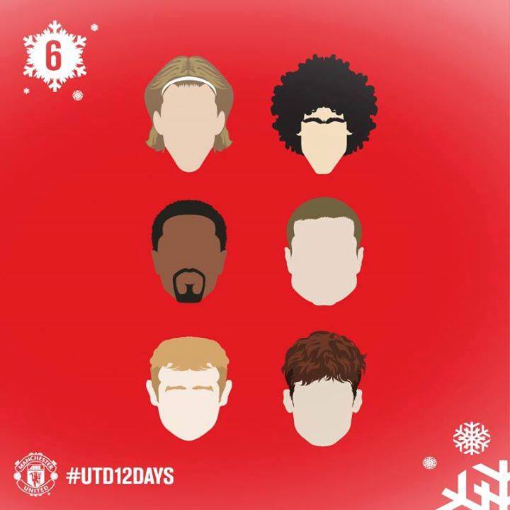   ؟Can you name all these players based on their hairstyle