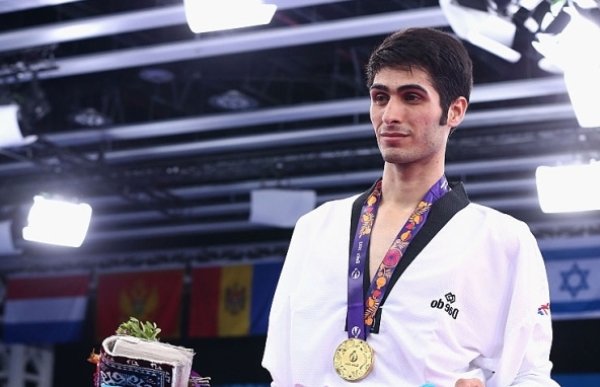 تکواندوکار ایرانی الاصل تیم آذبایجان-شاگرد رضا مهماندوست در تیم آذربایجان-تکواندو قهرمانی جهان