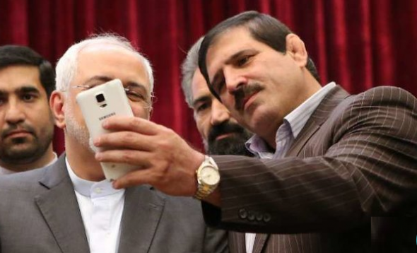 عباس جدیدی-محمد جواد ظریف-وزیر امور خارجه-پیشکسوت کشتی-نایب قهرمان کشتی المپیک