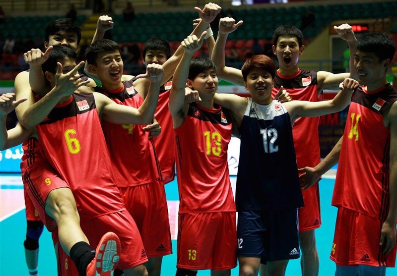 چین- پاکستان- رقابت‌های والیبال قهرمانی زیر 23 سال آسیا - اردبیل