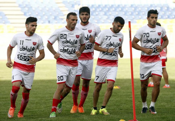 لیگ برتر- لیگ هفدهم- ورزشگاه شهید کاظمی- پرسپولیس تهران