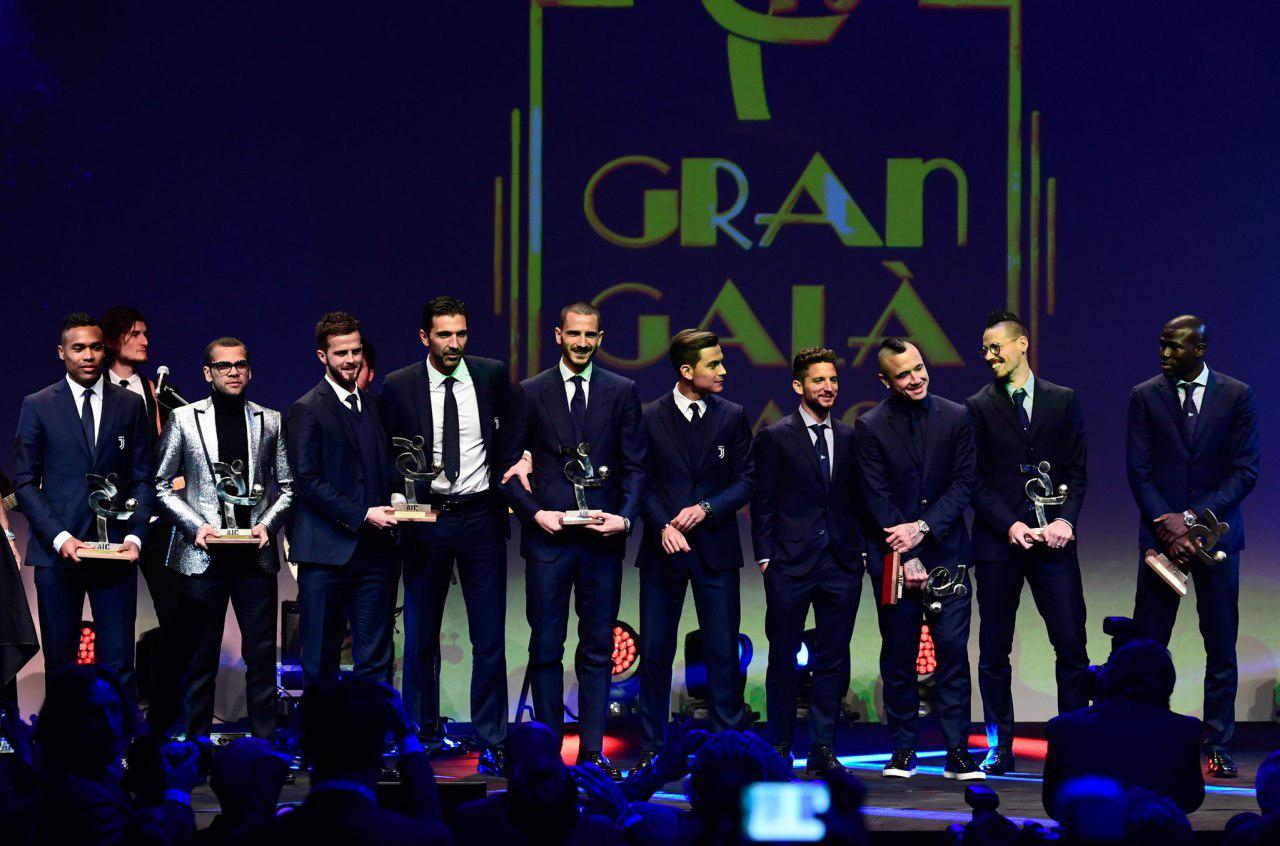 ایتالیا - سری آ - یوونتوس - رم - میلان - ناپولی - بهترین های سال فوتبال ایتالیا