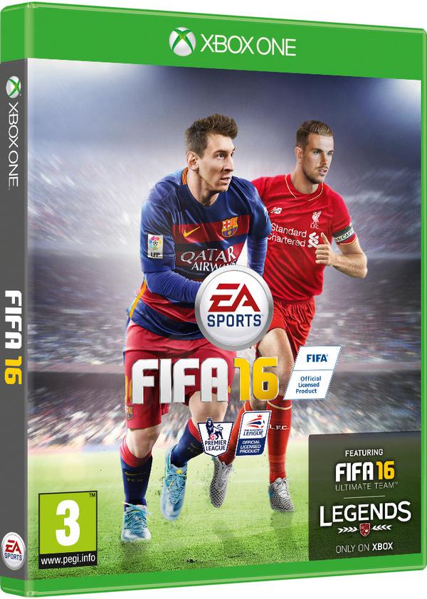 عکس روز؛ کاور FIFA 16 در بریتانیا مشخص شد؛ حضور هندرسون در کنار مسی