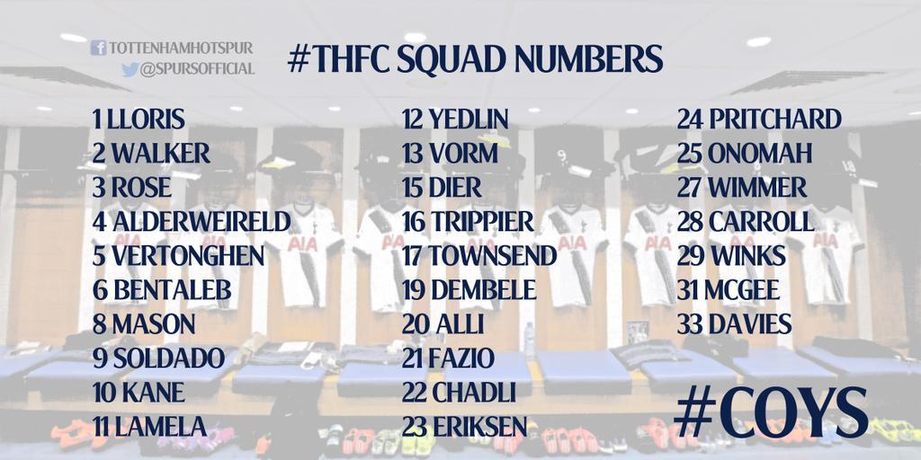 شماره های رسمی تیم تاتنهام برای فصل بعد مشخص شد؛ شماره ده، در اختیار کین