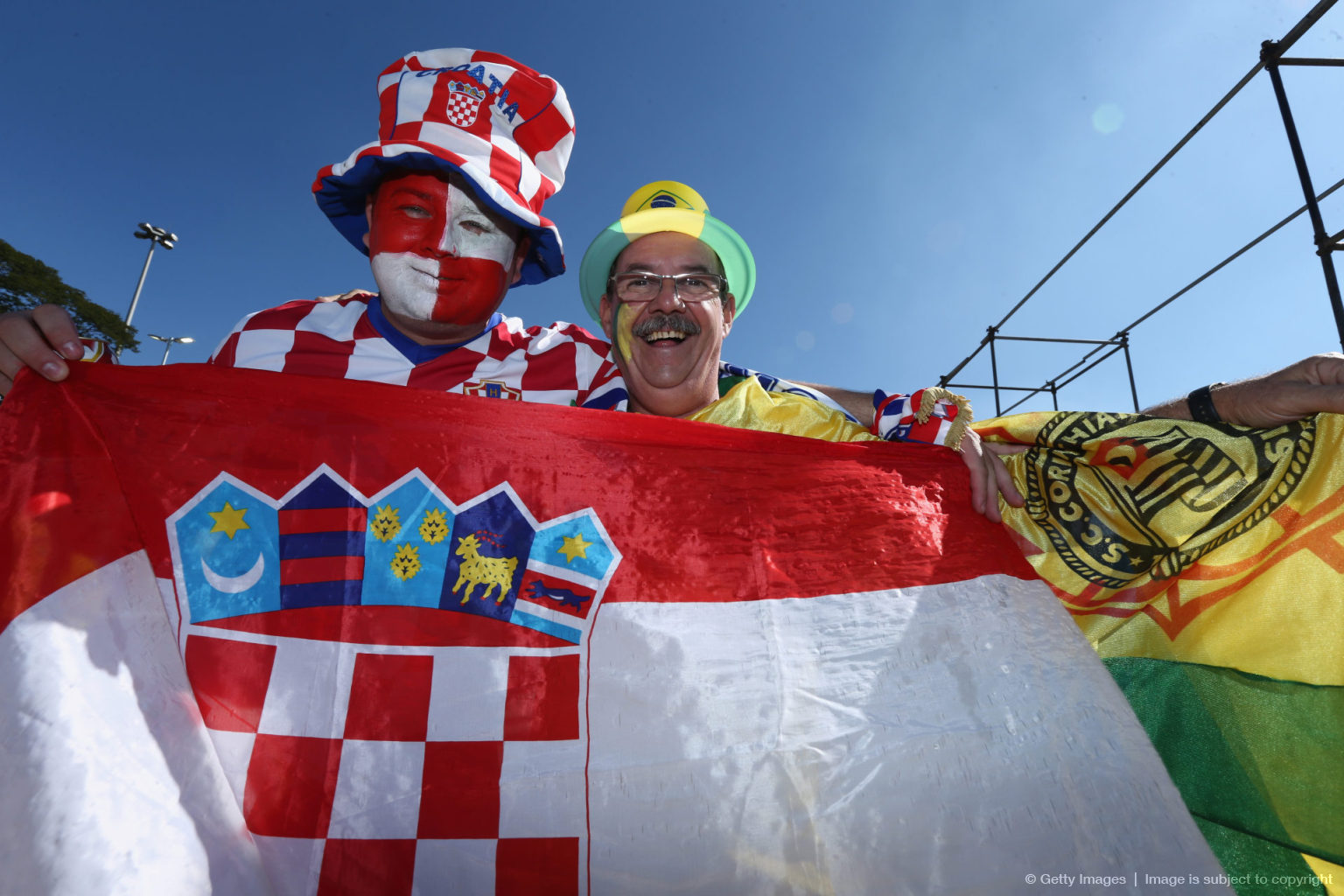 گزارش تصویری: برزیل-کرواسی؛ دیدار افتتاحیه جام جهانی