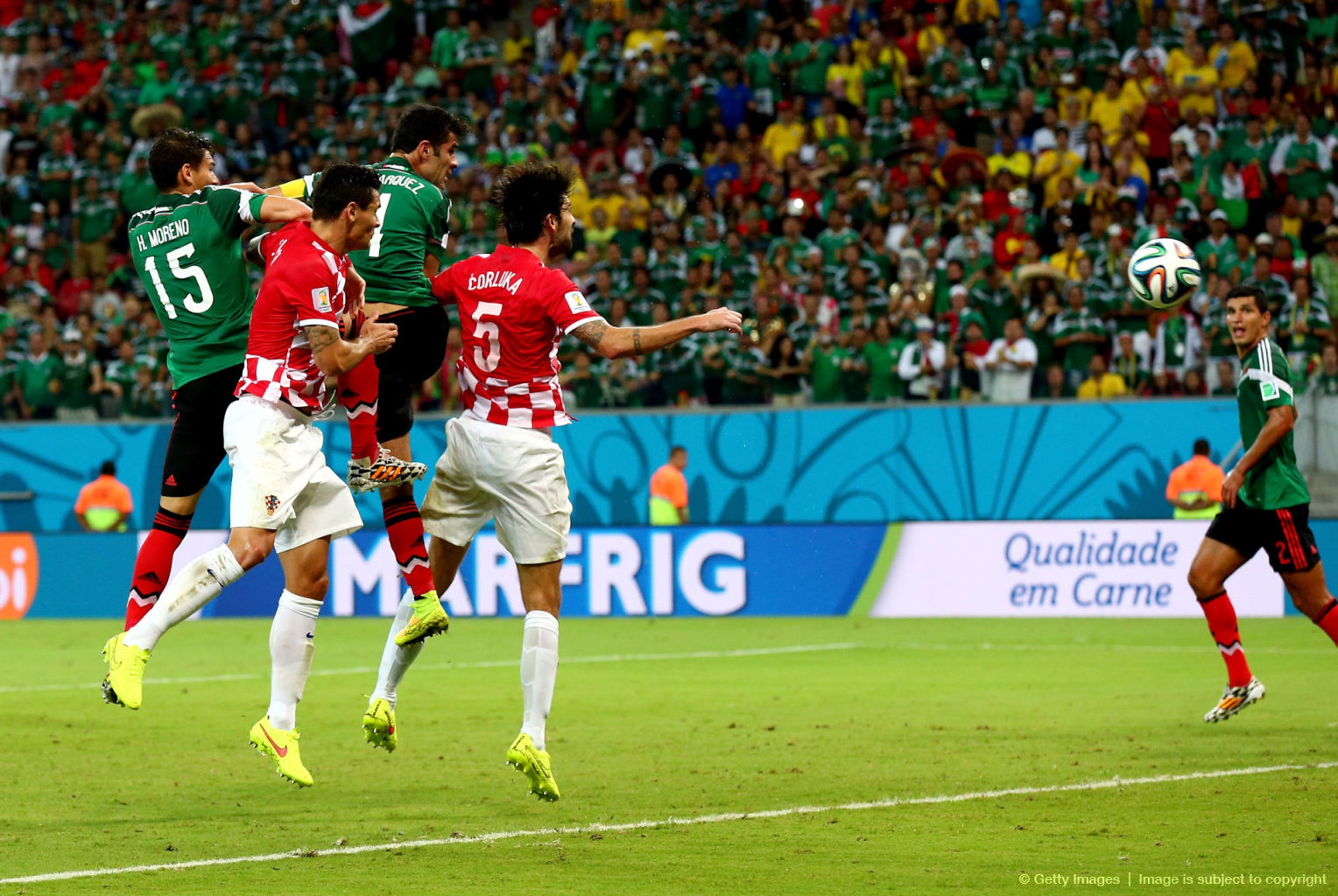 گزارش تصویری: مکزیک 3-1 کرواسی