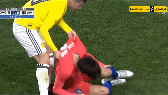 دیدار دوستانه ملی-کره جنوبی-کلمبیا-james rodriguez-هامس رودریگز