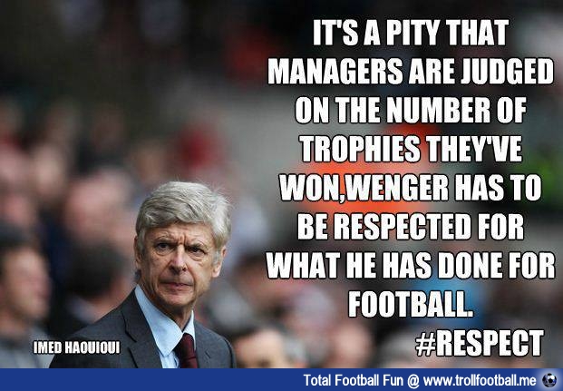 Its Not Matter Wich Club You Support You Have To Respect The Prossefor