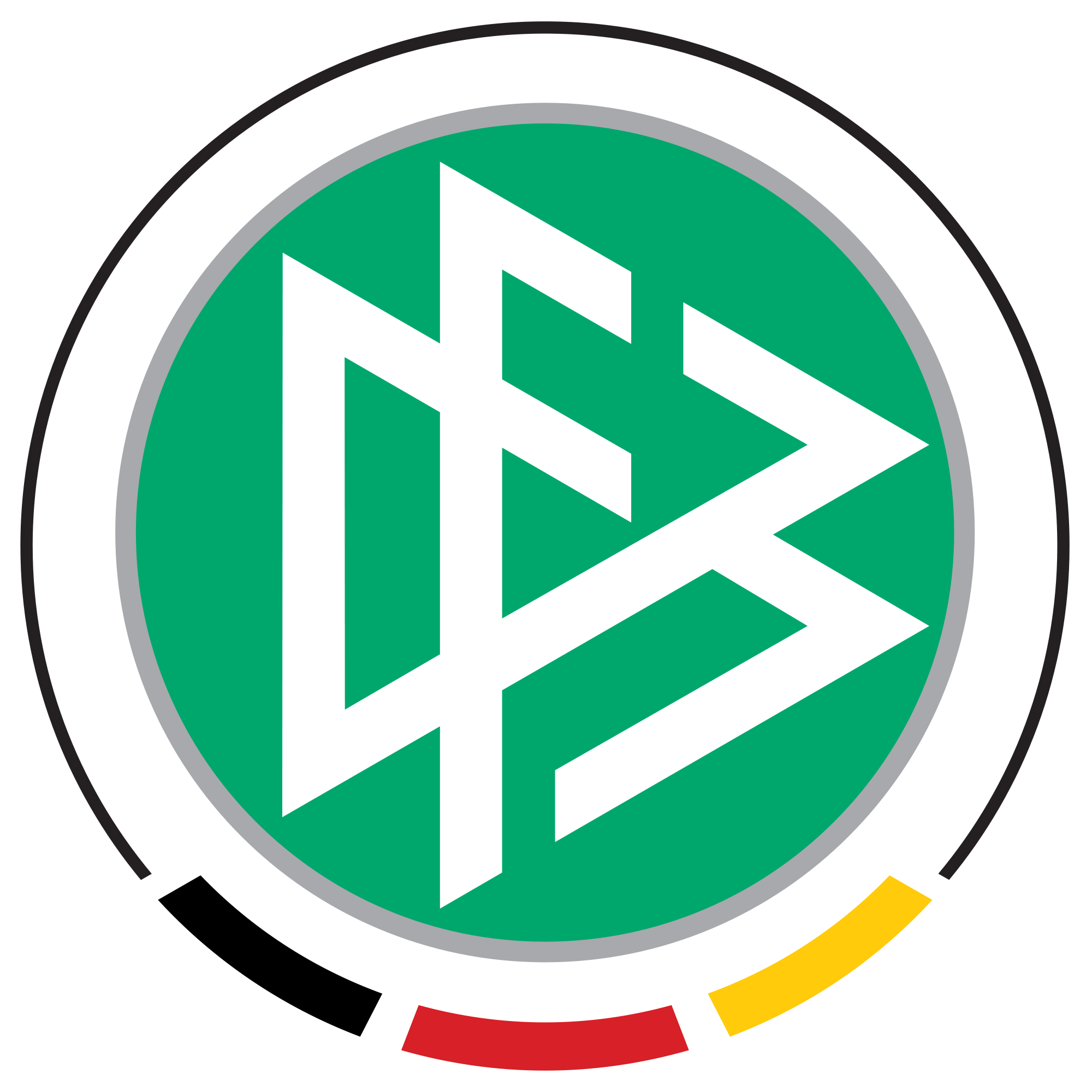 لوگو فدراسیون فوتبال آلمان- DFB