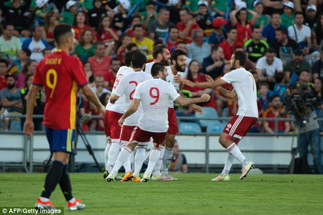 اسپانیا 0-1  گرجستان؛ زنگ خطر برای شاگردان دل بوسکه