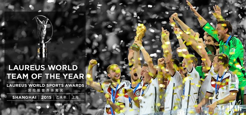 برندگان جایزه لاروس 2015 انتخاب شدند: آلمان بهترین تیم سال شد؛ جوکوویچ بهترین ورزشکار سال