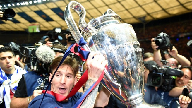 لیونل مسی به تنهایی رکورددار آقای گلی در تاریخ جام باشگاه های اروپا-لیگ قهرمانان اروپا شد