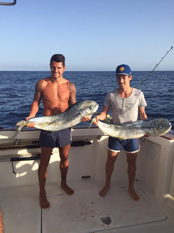 عکس روز: وقتی داوید سیلوا و ویتولو ماهیگیر می شوند