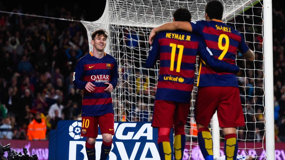 ویا: MSN بهترین خط حمله تاریخ بارسلونا است