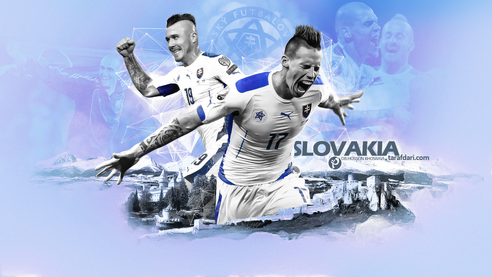 شماره پیراهن بازیکنان تیم ملی اسلواکی برای یورو 2016