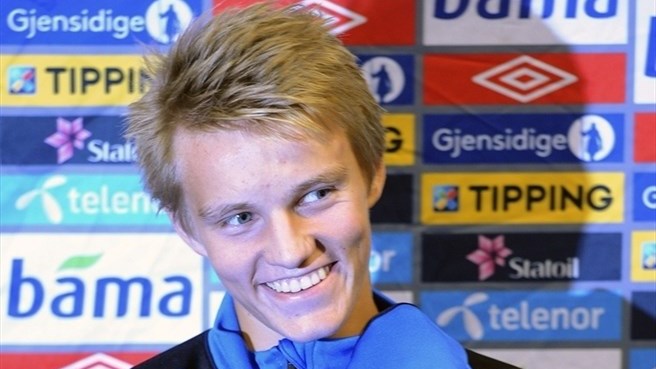 اودگارد با بازی برای تیم ملی نروژ در 15 سالگی تاریخ سازی کرد