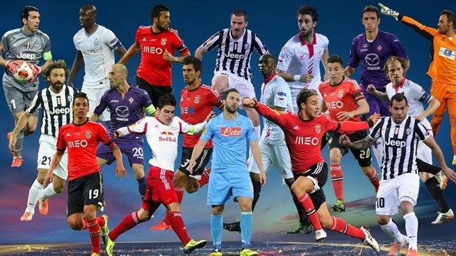 تیم منتخب فصل 14-2013 لیگ اروپا؛ یوونتوس 4 نماینده دارد