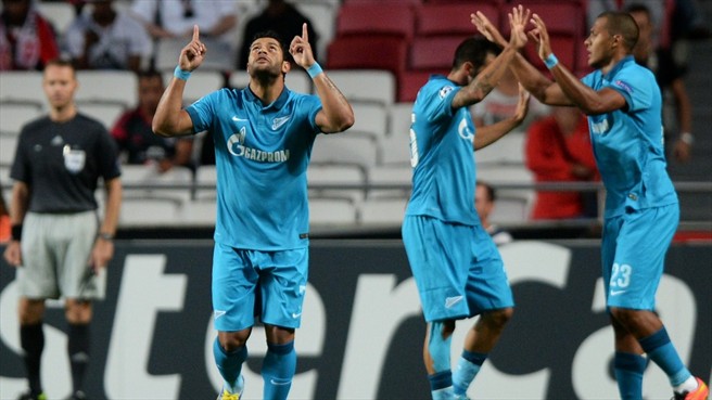 هالک زننده اولین گل فصل 15-2014 لیگ قهرمانان اروپا