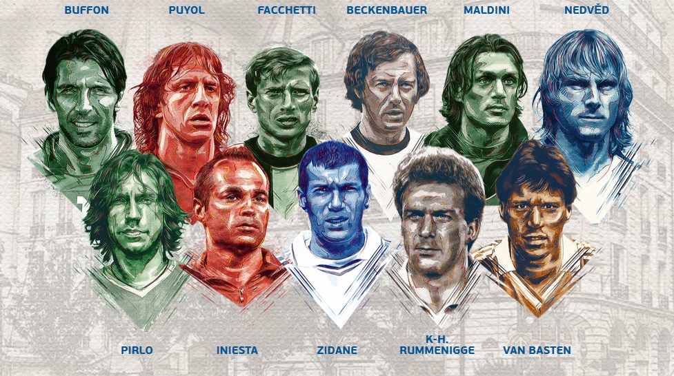 تیم منتخب تاریخ رقابت های یورو از نگاه آنتونیو کونته