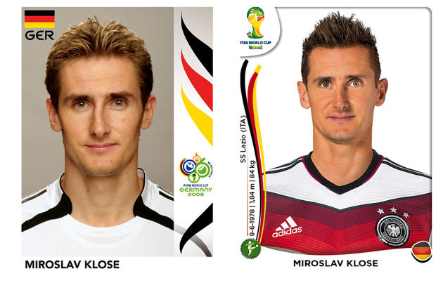 تصاویر و تغییر چهره 21 بازیکن بزرگ از حضورهای قبلی شان در جام جهانی تا 2014