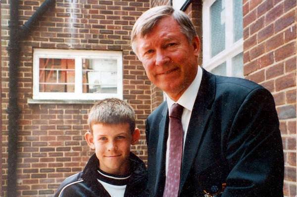 گرت بیل و سر آلکس فرگوسن - Gareth Bale And Sir Alex Ferguson