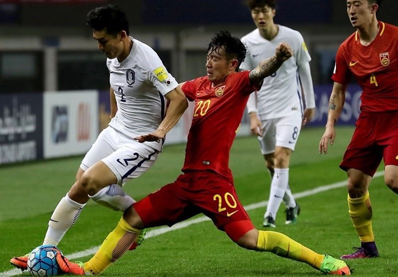 کره جنوبی = چین - مقدماتی جام جهانی 2018